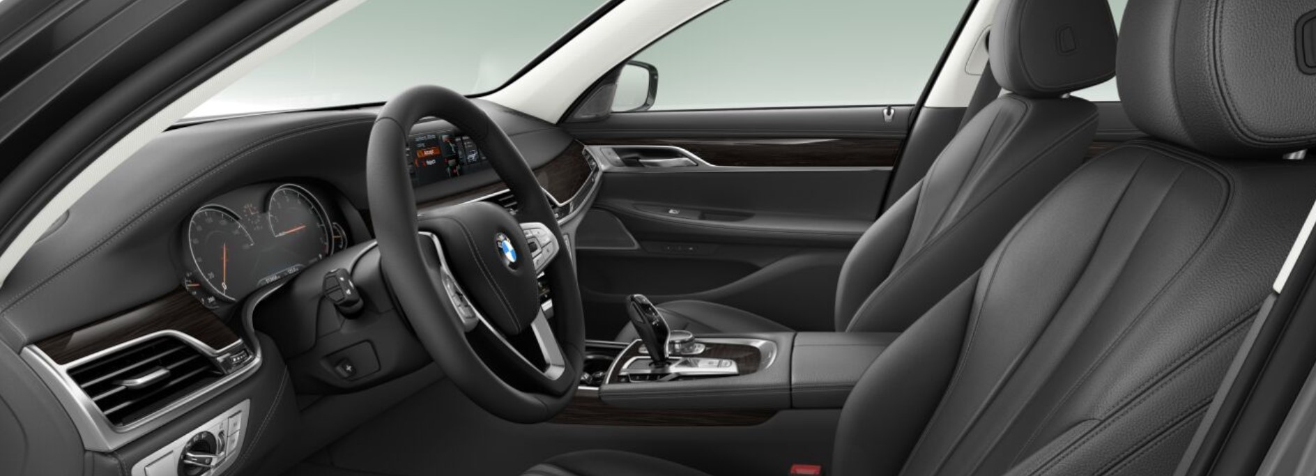 2019 BMW 740i Dark Leather Interior 2019 BMW 740i Dark Leather Interior